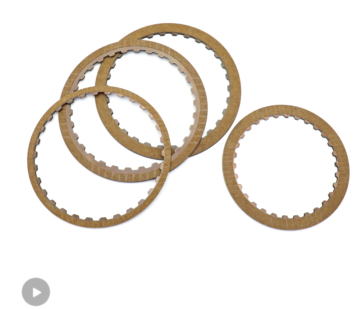 Wet clutch friction plates are suitable for automatic transmissions